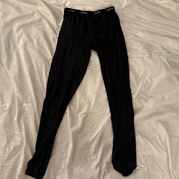 Black Thermal Leggings Pants - Women’s Size Small - Picture 2 of 2